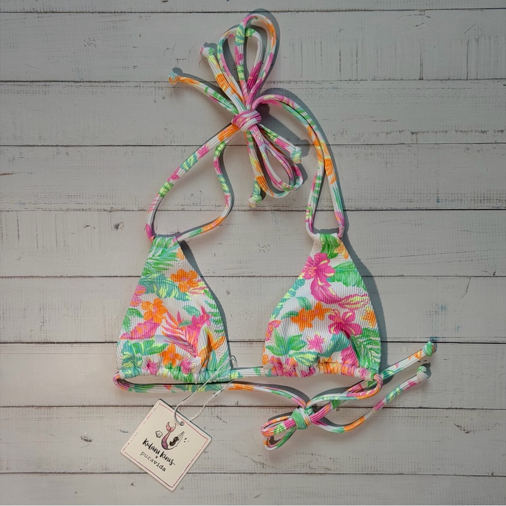 Kulani Kinis x Pura Vida Coconut Dreams Bikini Top